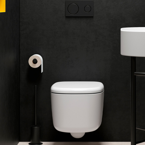 Комплект унитаза с крышкой GALASSIA KIT SUSI 7813MT Slim фото 6