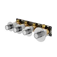 Комплект смесителя для душа Plumberia Selection Modular IXO KITXMT1803CR