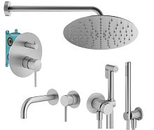 Комплект для душа Plumberia Selection IXO KITZXO18CS210