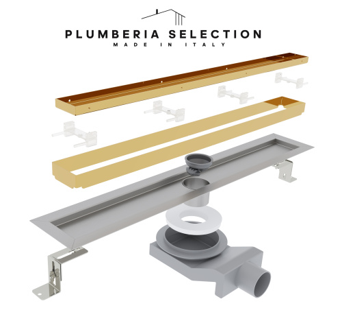 Душевой трап PLUMBERIA SELECTION PST IN-TILE PST60OR фото 3