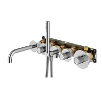 Комплект смесителя для душа Plumberia Selection Modular IXO KITXMM1800CR