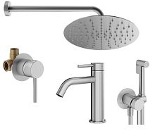 Комплект для душа Plumberia Selection IXO KITZXO01CS53