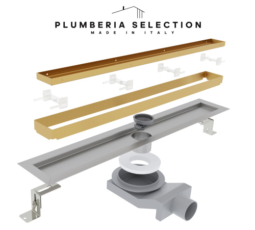 Душевой трап PLUMBERIA SELECTION PST IN-TILE PST100OB фото 3