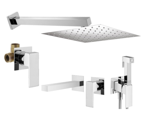Комплект для душа Plumberia Selection TAG KITZTG01CR220