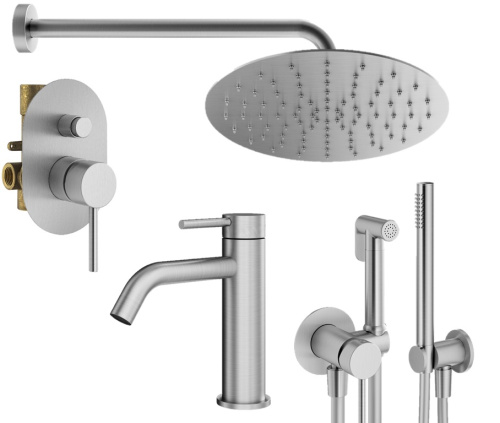 Комплект для душа Plumberia Selection IXO KITZXO15CS53