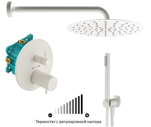 Комплект для душа Plumberia Selection IXO KITPSС1802BO