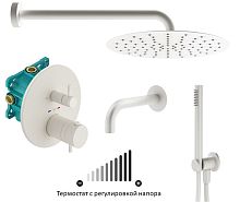 Комплект для душа Plumberia Selection IXO KITPSС1803BO