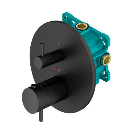 Комплект смесителя для душа с коаксиальным термостатом Plumberia Selection KITPSB1802NO