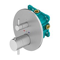 Комплект смесителя для душа с коаксиальным термостатом Plumberia Selection KITPSB1803CS Комплект смесителя для душа с коаксиальным термостатом Plumberia Selection KITPSB1803CS