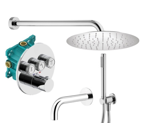 Комплект для душа Plumberia Selection PS BOX KITPSB03CR60