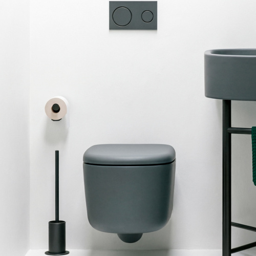 Комплект унитаза с крышкой GALASSIA KIT SUSI 7813GM Slim фото 6