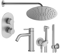 Комплект для душа Plumberia Selection IXO KITZXOT18CS53