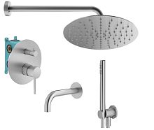 Комплект для душа Plumberia Selection IXO KITXO19CS260