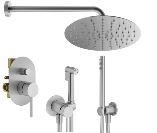 Комплект для душа Plumberia Selection IXO KITZXO15CS