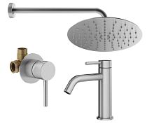 Комплект для душа Plumberia Selection IXO KITXO01CS53