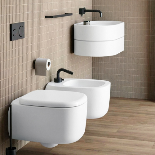 Комплект унитаза с крышкой GALASSIA KIT SUSI 7813MT Slim фото 7