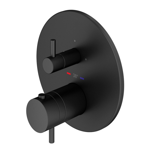 Комплект смесителя для душа с коаксиальным термостатом Plumberia Selection KITPSB1802NO фото 4